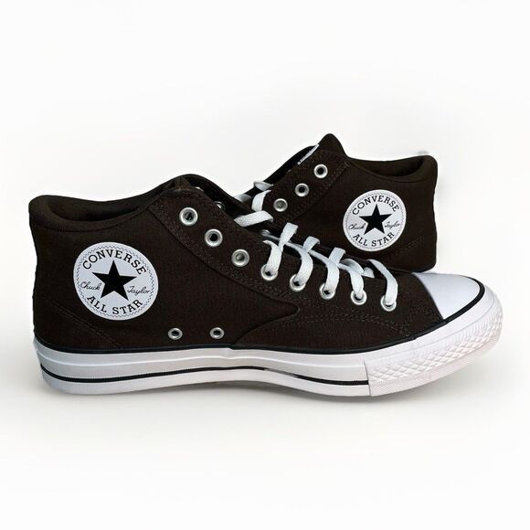 Converse CTAS Malden Street Mid Top Men 9 Canvas Shoes A11708F Grind Coffee - Picture 5 of 9